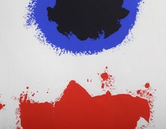 Peace, Signed Abstract Expressionist Screenprint by Adolph Gottlieb