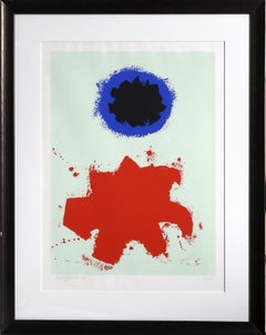 Peace, Signed Abstract Expressionist Screenprint by Adolph Gottlieb