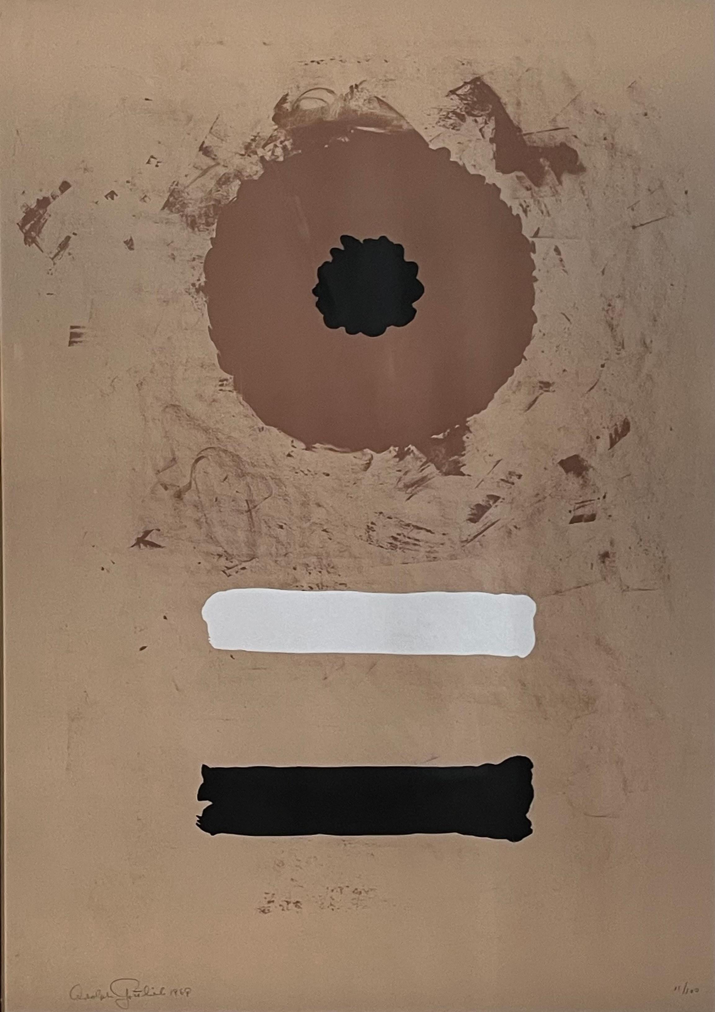 Adolph Gottlieb Abstract Print - TWO BARS