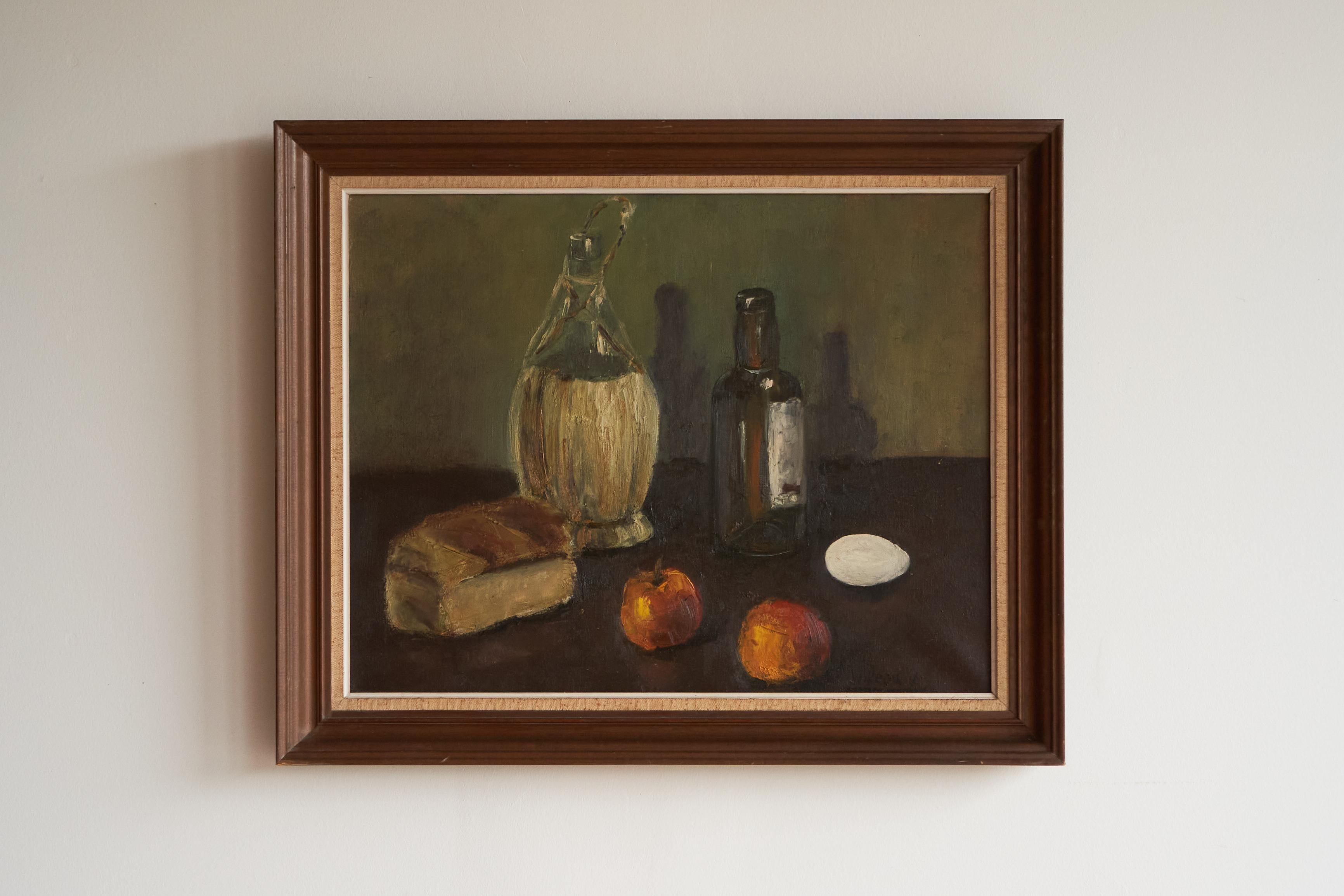 Adolphus (Adolphe) Seraphinus Willems 'Stillleben mit Bier' Öl auf Leinwand (Belgisch) im Angebot