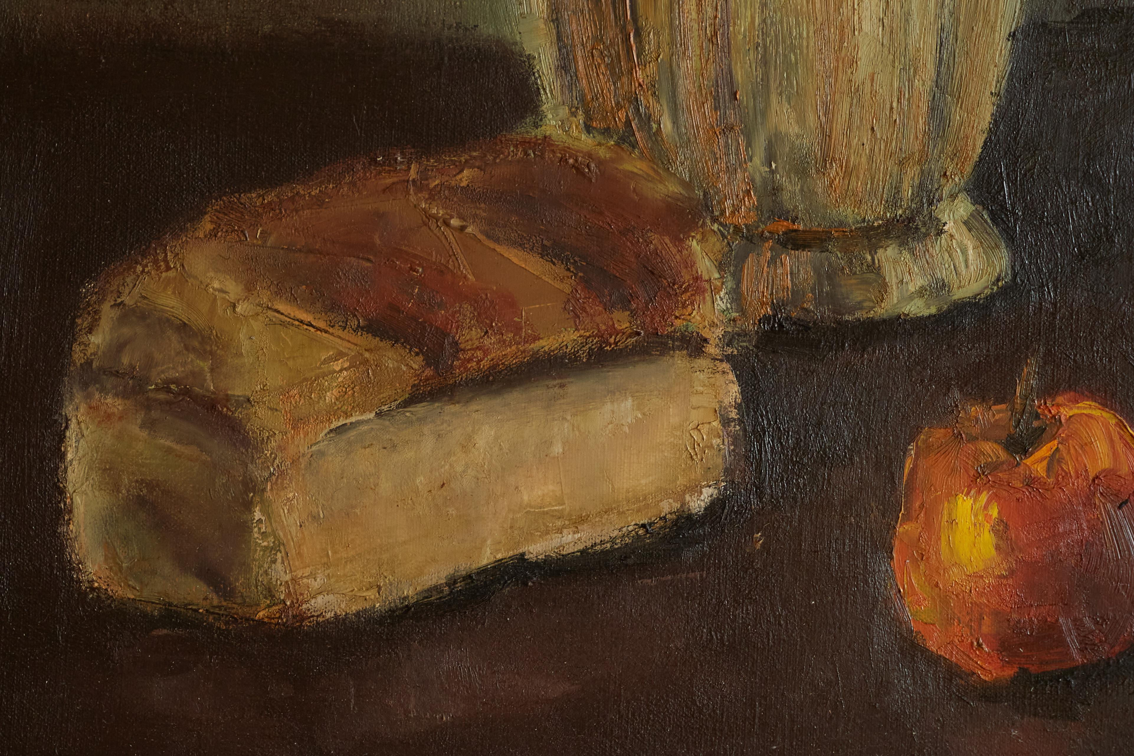 Adolphus (Adolphe) Seraphinus Willems 'Stillleben mit Bier' Öl auf Leinwand (20. Jahrhundert) im Angebot