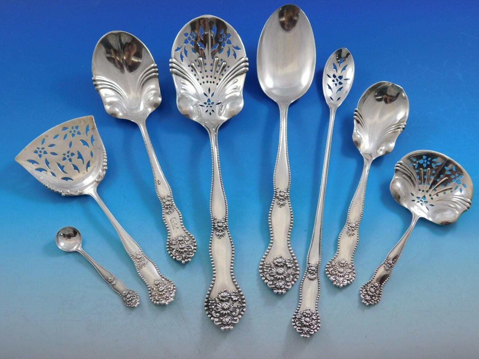 Adolphus by Mount Vernon Sterling Silver Flatware Service Set 195 Pc Art Nouveau 2