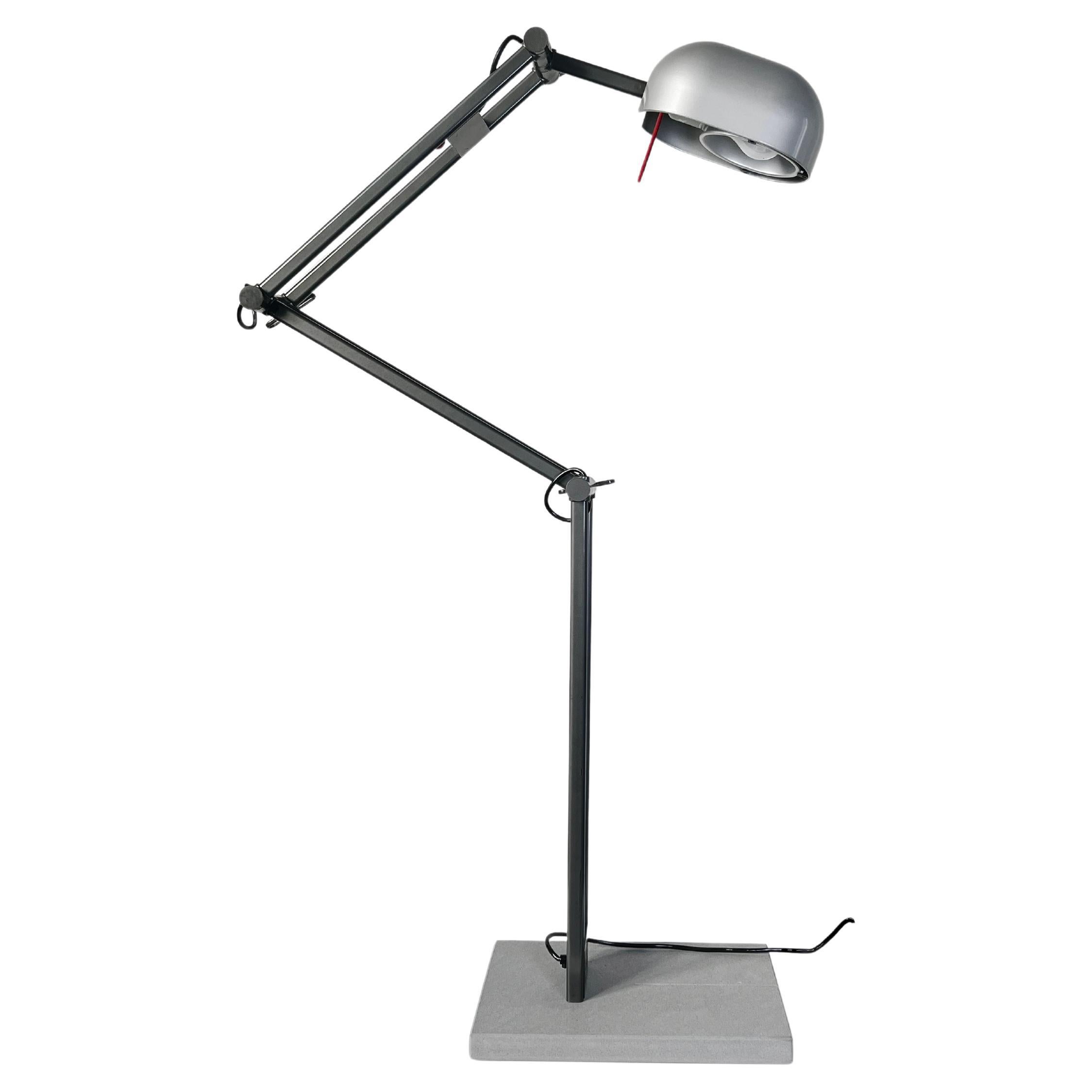 Adone by Artemide Vintage adjustable Floor Lamp, Italy, 1980s For Sale