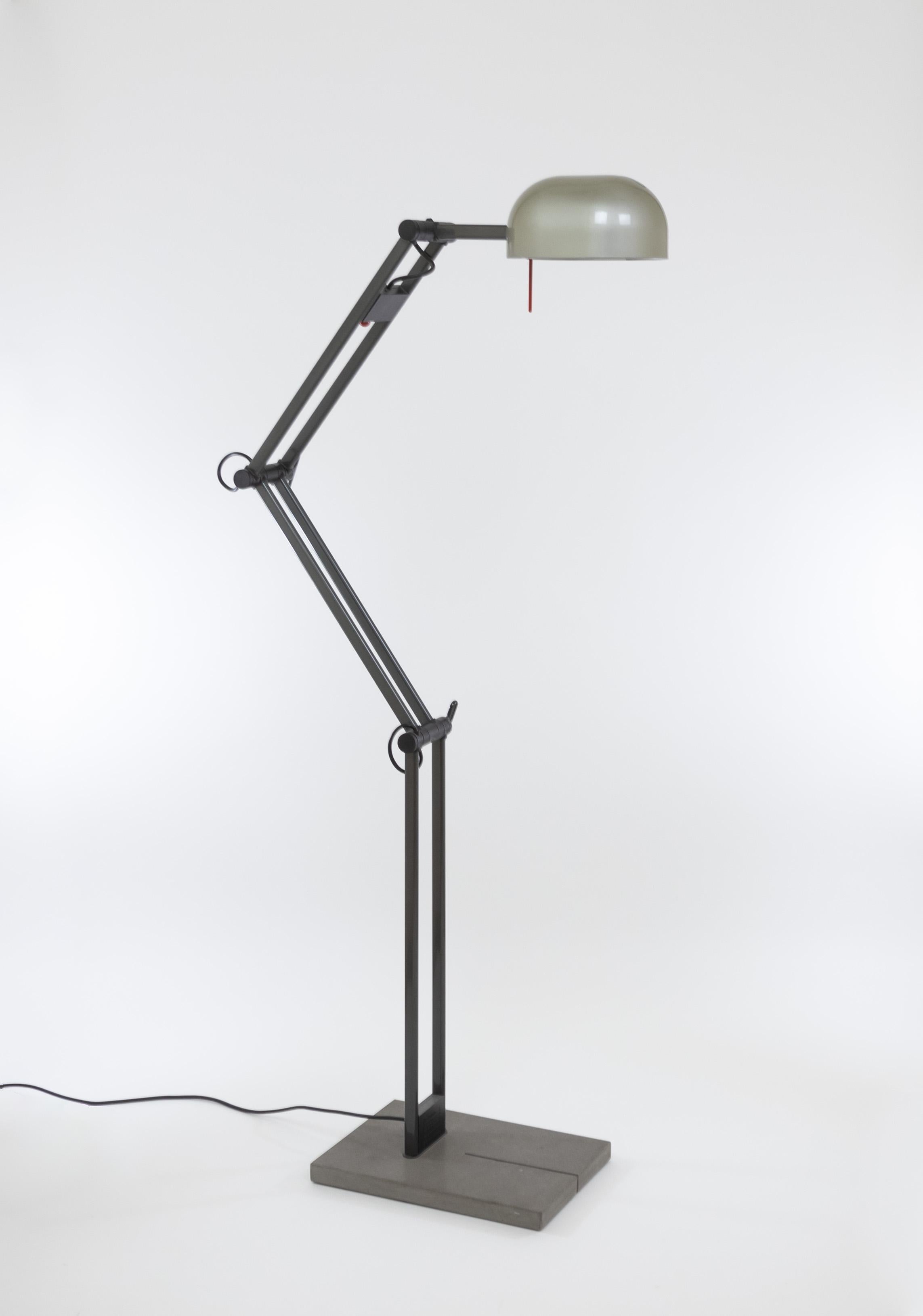 Adone Floor Lamp designed by C.P. & P.R. Associati and manufactured by Artemide, in the 1980s.

We found the following description in an Artemide catalogue: 