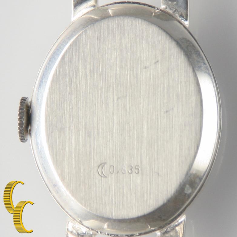 Montre-bracelet de mode Adora pour femmes, en argent fin en vente 1