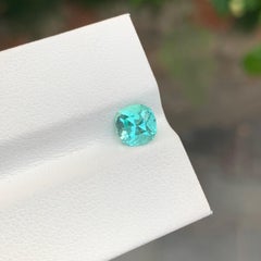 Adorable 1,20 Karat natürliche lose Seafoam Turmalin Kissen Form Edelstein