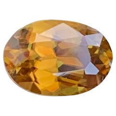 Adorable 1.50 Carat Natural Loose Titanite Oval Shape Gem For Women’s Ring
