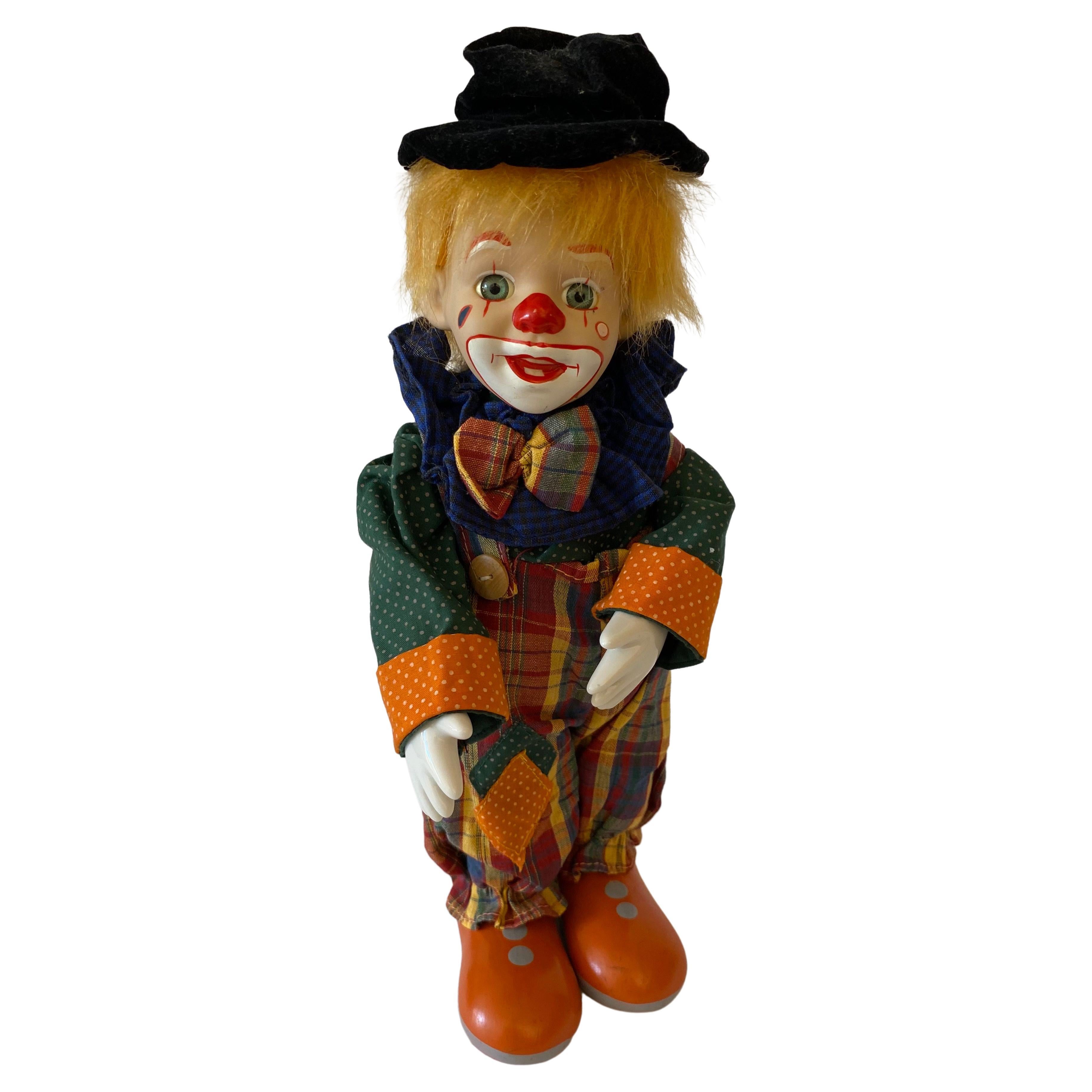 Adorable and Therapeutic Musical Clown Automaton Figure Toy