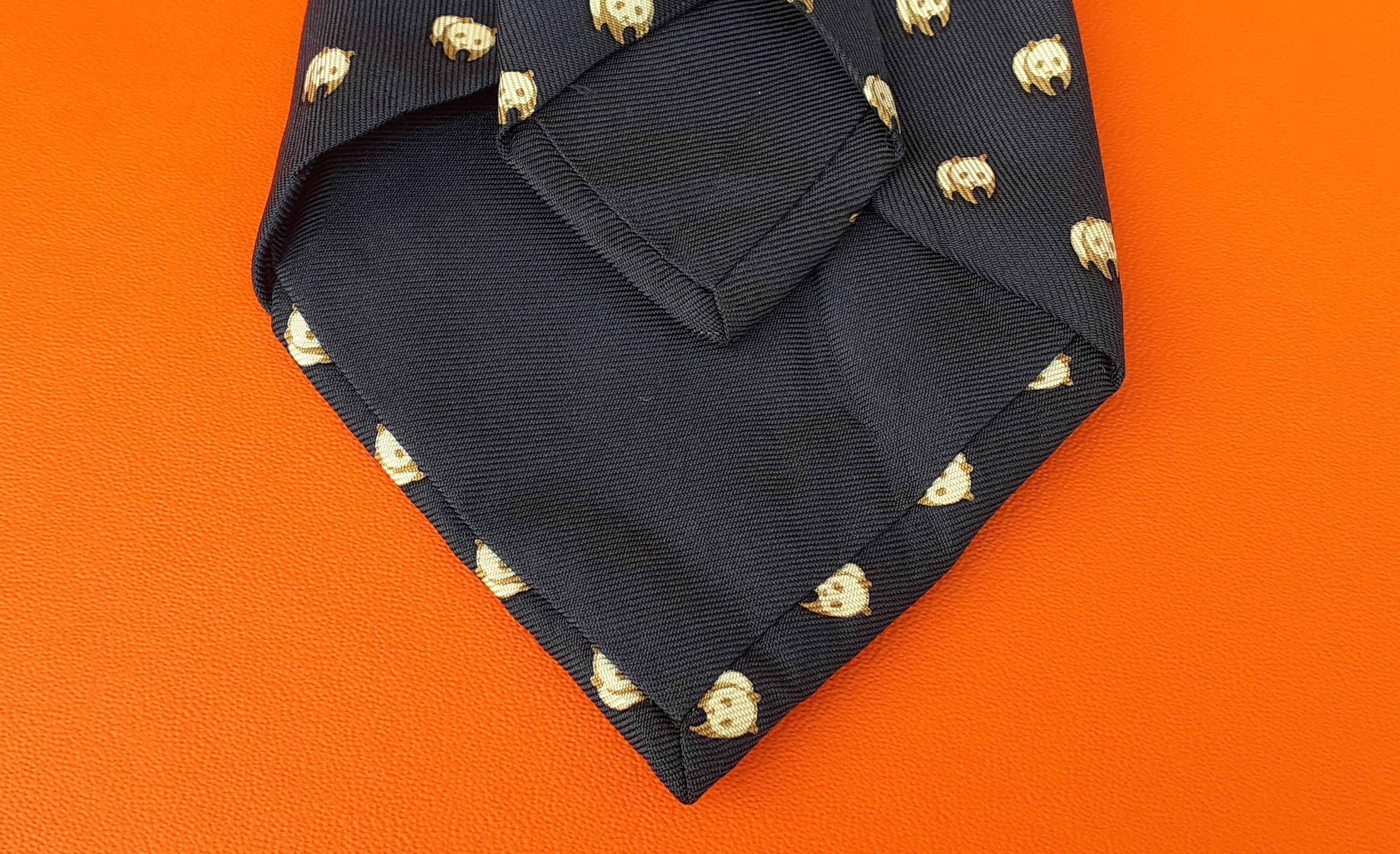 Men's Adorable Hermès for WWF Tie Panda Pattern