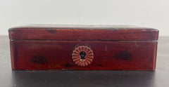 Japanese Lacquered Box Signed, Late 19th Century