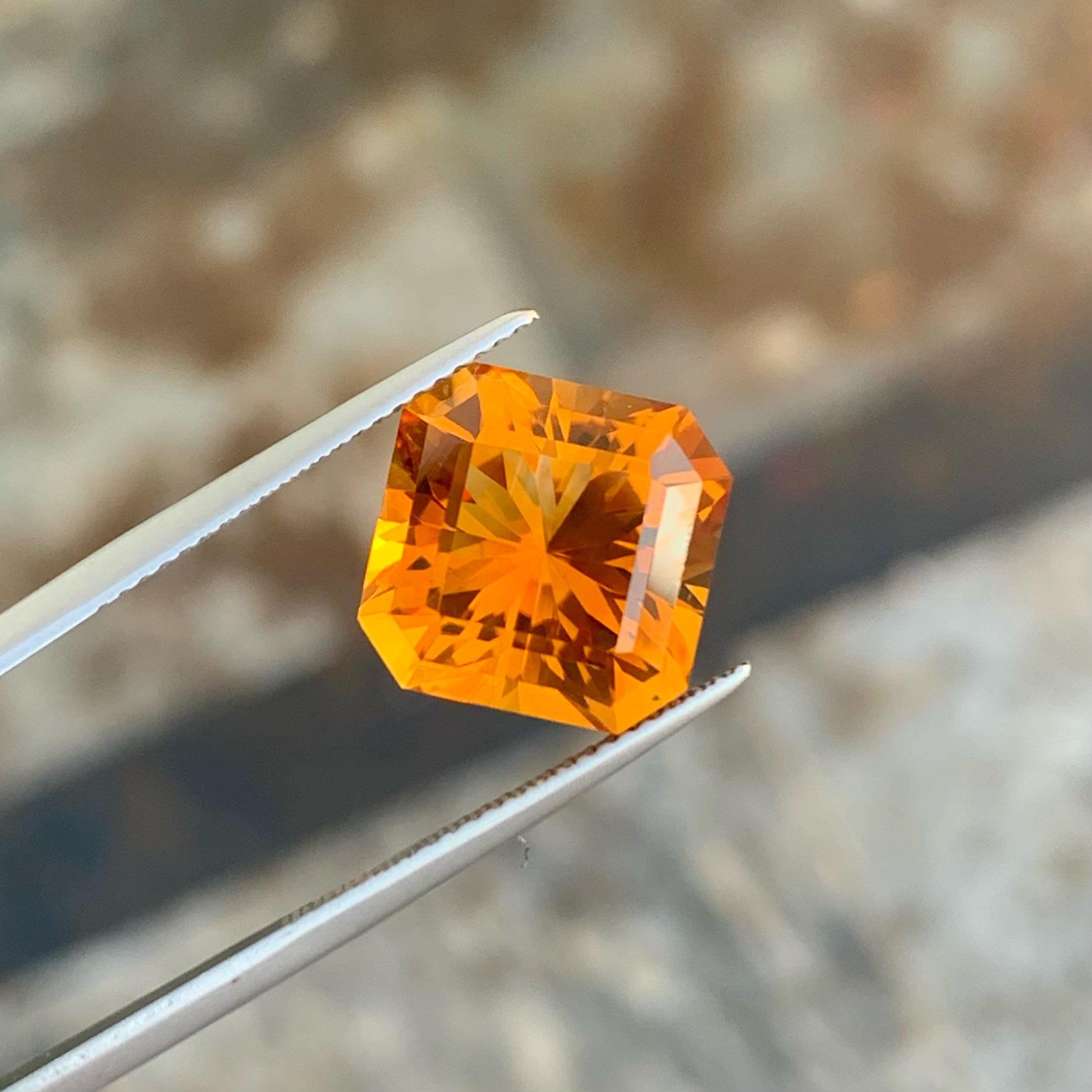 Adorable Natural Madeira Citrine Gemstone, Available for sale at whole sale price natural high quality 8.45 Carats Loupe Clean Loose Citrine From Brazil.

Product Information:
GEMSTONE TYPE: Adorable Natural Madeira Citrine Gemstone
WEIGHT: 8.45