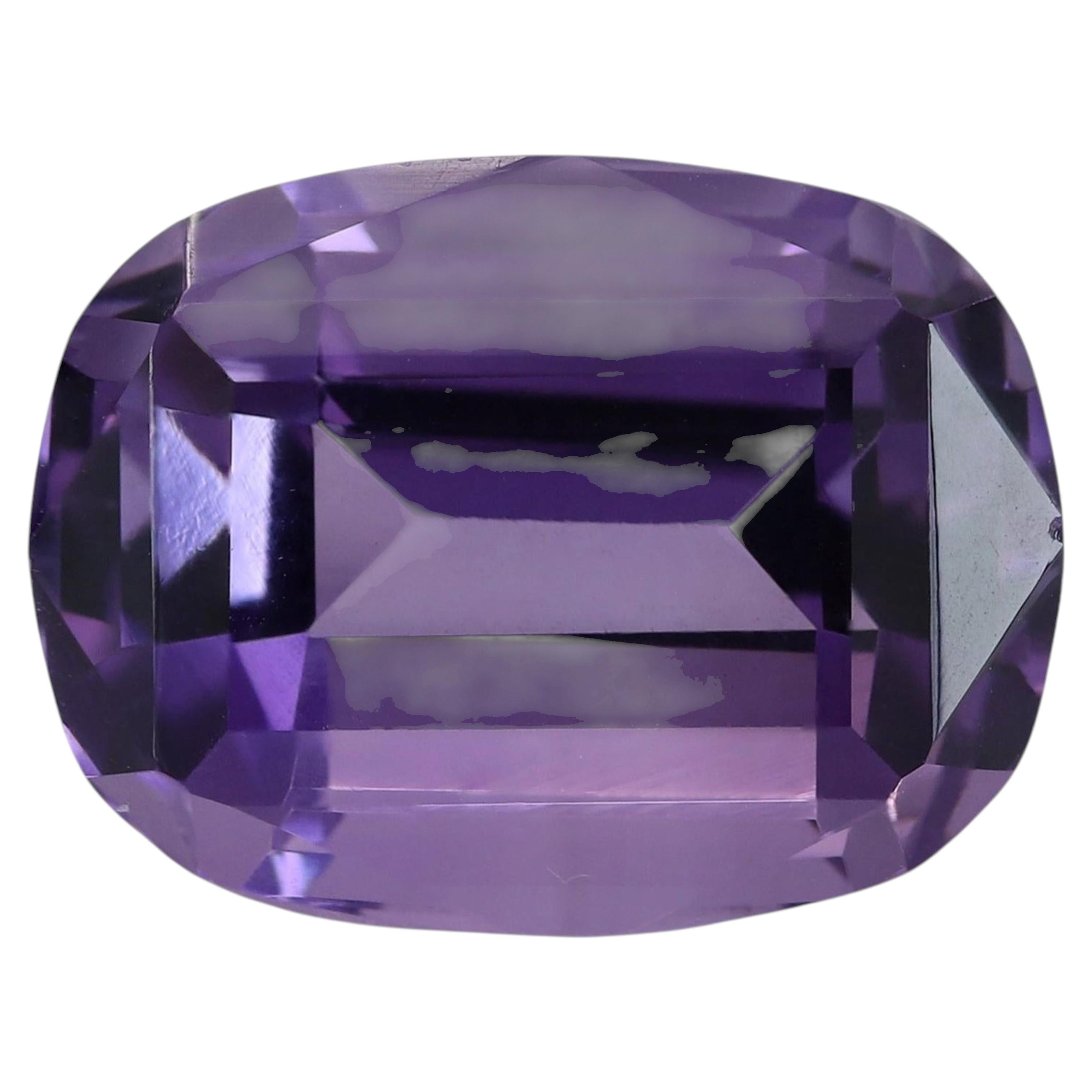 Adorable Purple Amethyst Gemstone 8.03 Carats Amethyst Stone Amethyst Necklace