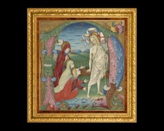 Adoration of Christ, after Oil Painting by Italian Artist Bartolomeo Rigossi