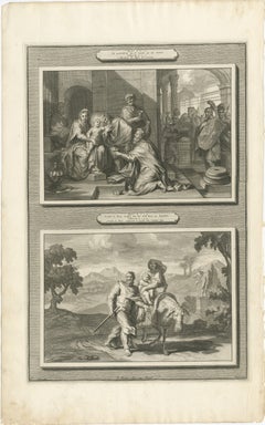 Adoration of the Magi & Flight into Egypt – Pieter Mortier, ca.1700