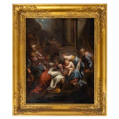 Adoration of the Magi, Italian Baroque Religious Art, 18th Century