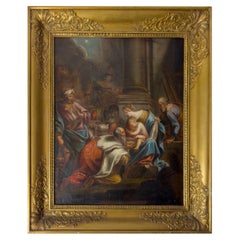 Anbetung der Heiligen Drei Könige, italienische religiöse Barockkunst, 18.