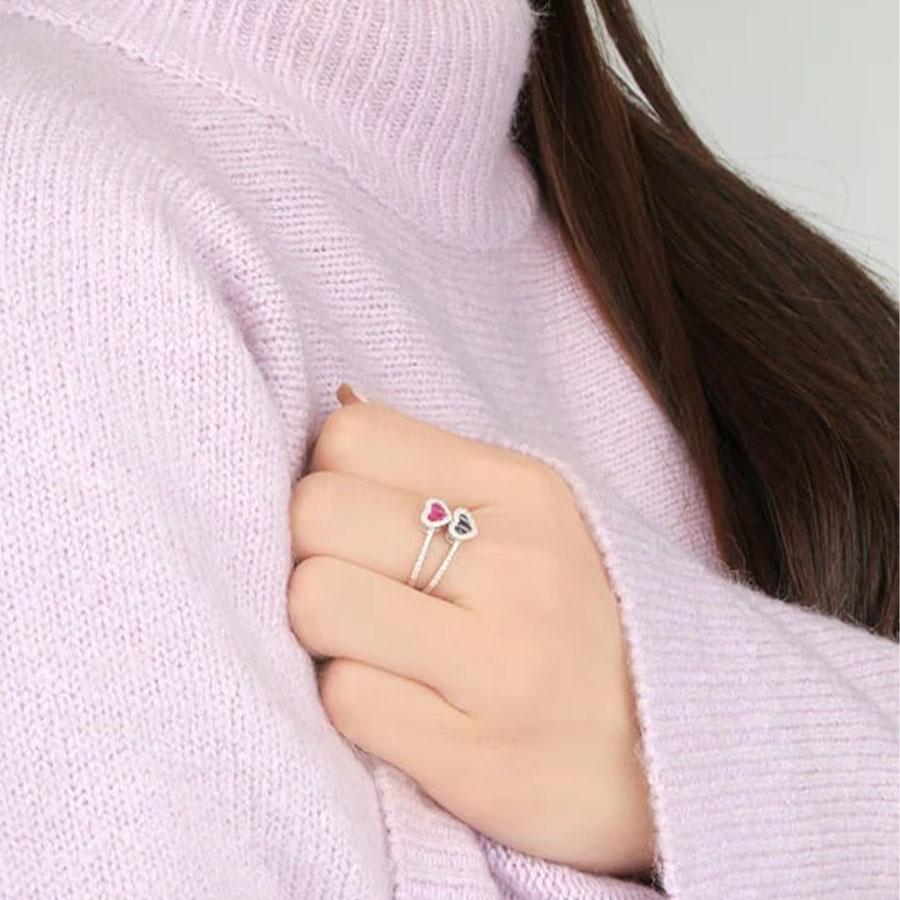 For Sale:  Adori Diamond Heart Ring 4