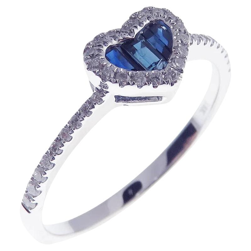 For Sale:  Adori Diamond Heart Ring 2