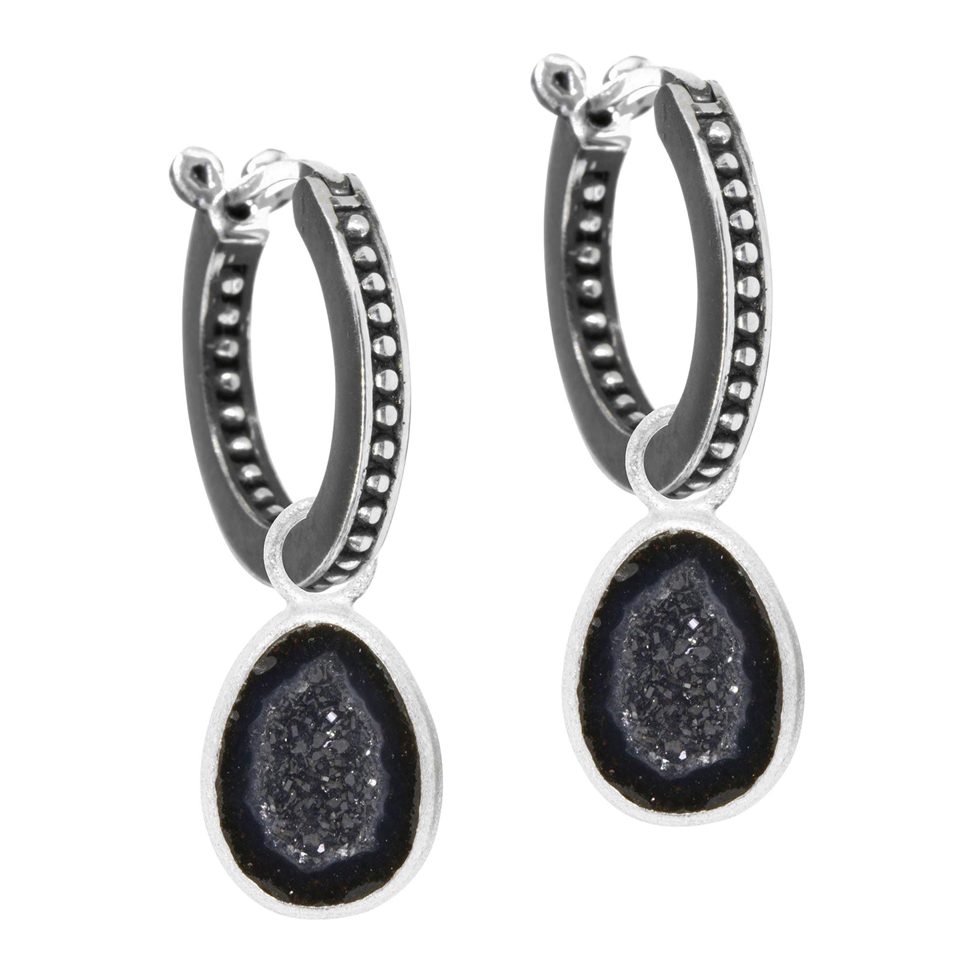 Adorn Geode Earrings For Sale at 1stDibs