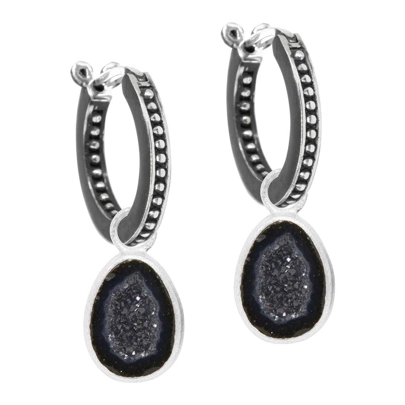 Adorn Geode Earrings For Sale at 1stDibs