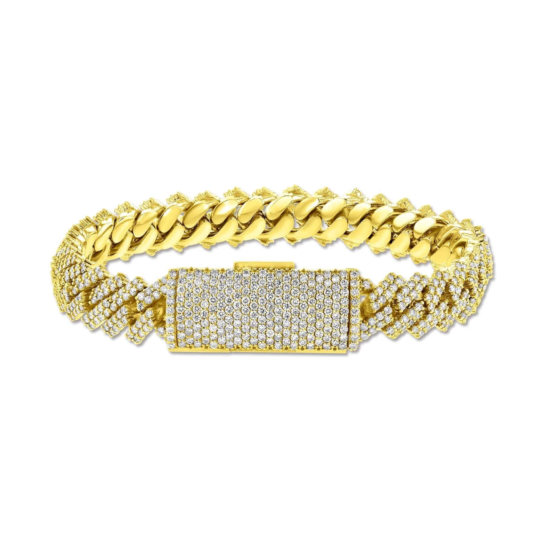 Elevate your style with the exquisite Diamond Cuban Bracelet, a versatile accessory that complements any ensemble and radiates brilliance in every setting. Crafted to perfection by minimalist artist Vera at AdornA Lux High Jewelers, this bracelet