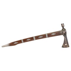 Adorned Iron 19th Century Pipe Tomahawk