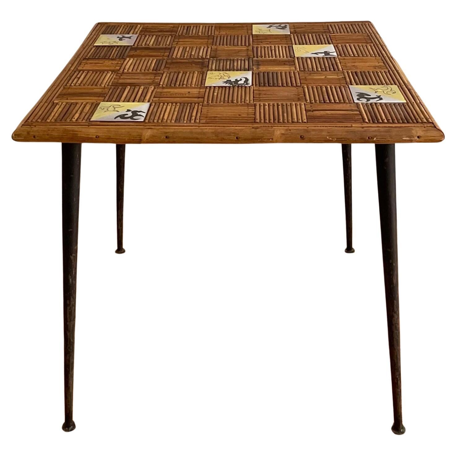 Table Adoux Minet & Roger Capron
