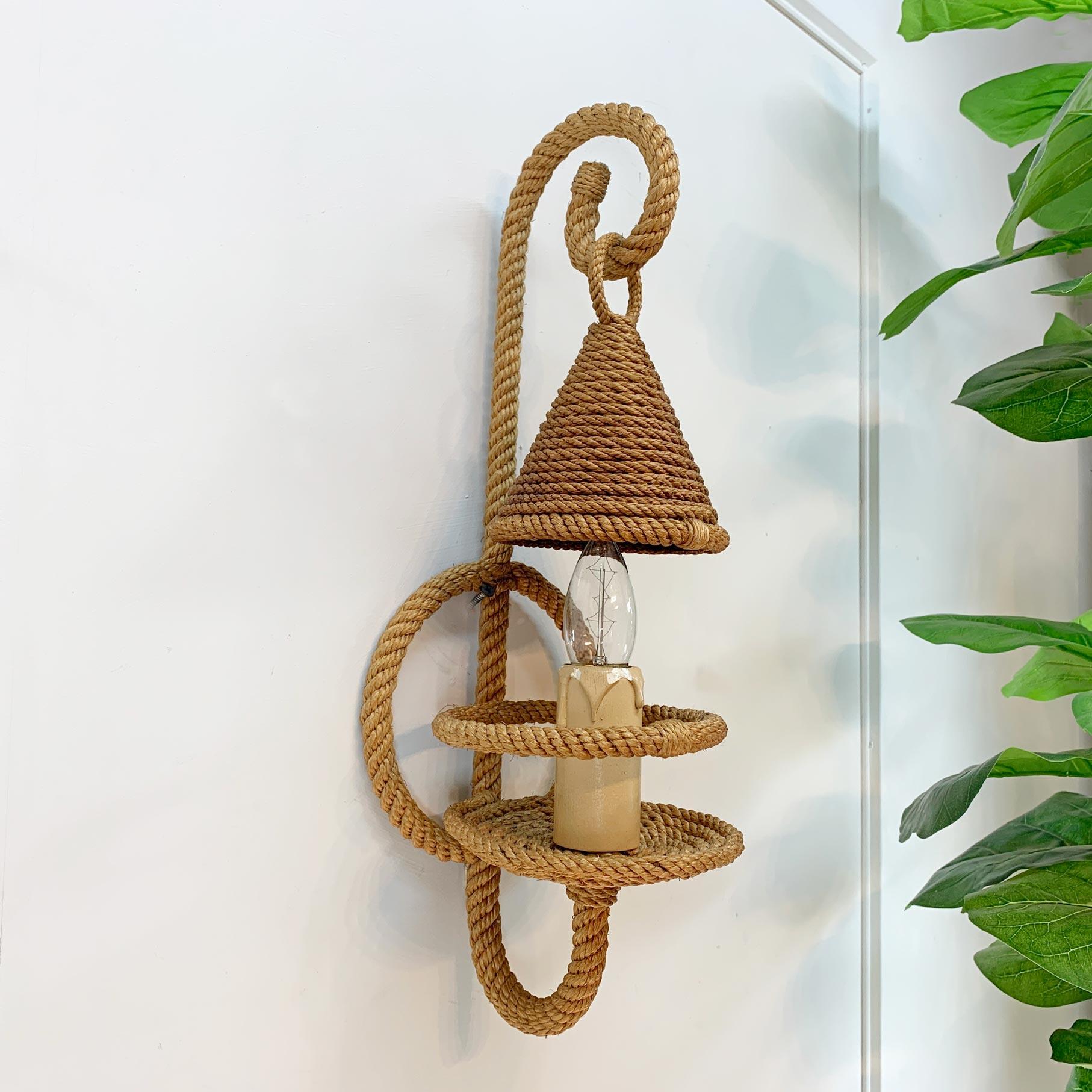  Adoux Minet Style Rope Wall Light 5