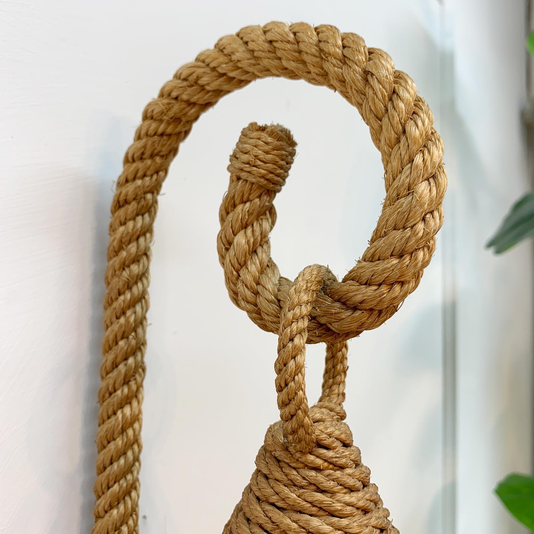 Bohemian  Adoux Minet Style Rope Wall Light