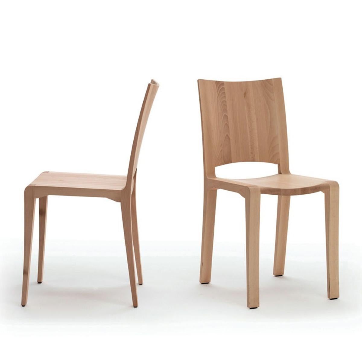 Hand-Crafted Adria Oak Chair For Sale