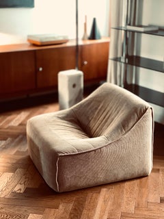 Sofá de tres plazas y tumbona Adria de Michel Ducaroy para Ligne Roset, años 70