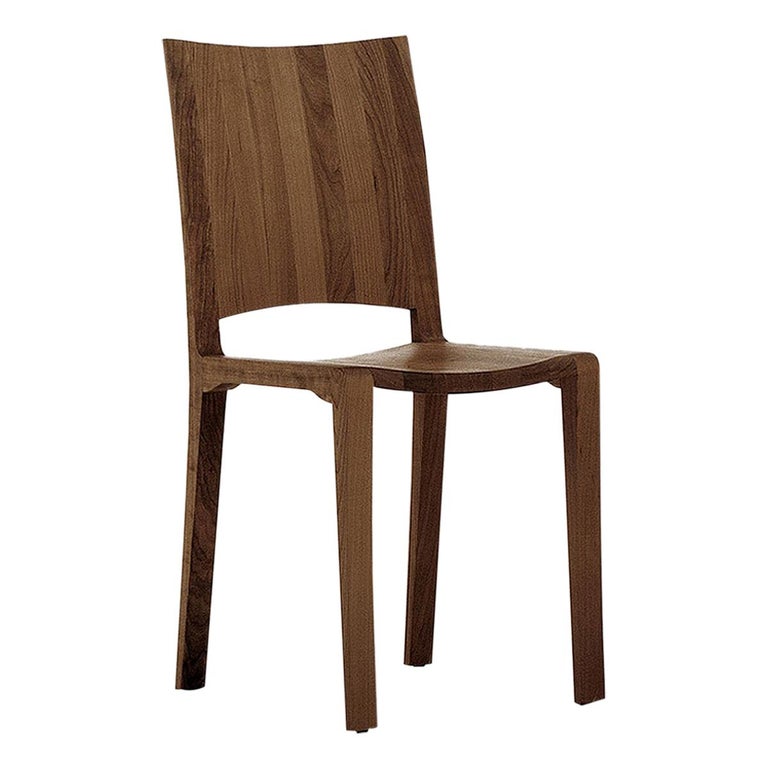 Adria Walnut Chair For Sale