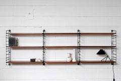 Adriaan Dekker for Tomado, Three Section Wall Mount Bookshelf