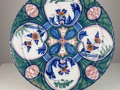 Delft - Four Hearts Charger- Adriaan Rijsselbergh, 'De Grieksche A', 18th