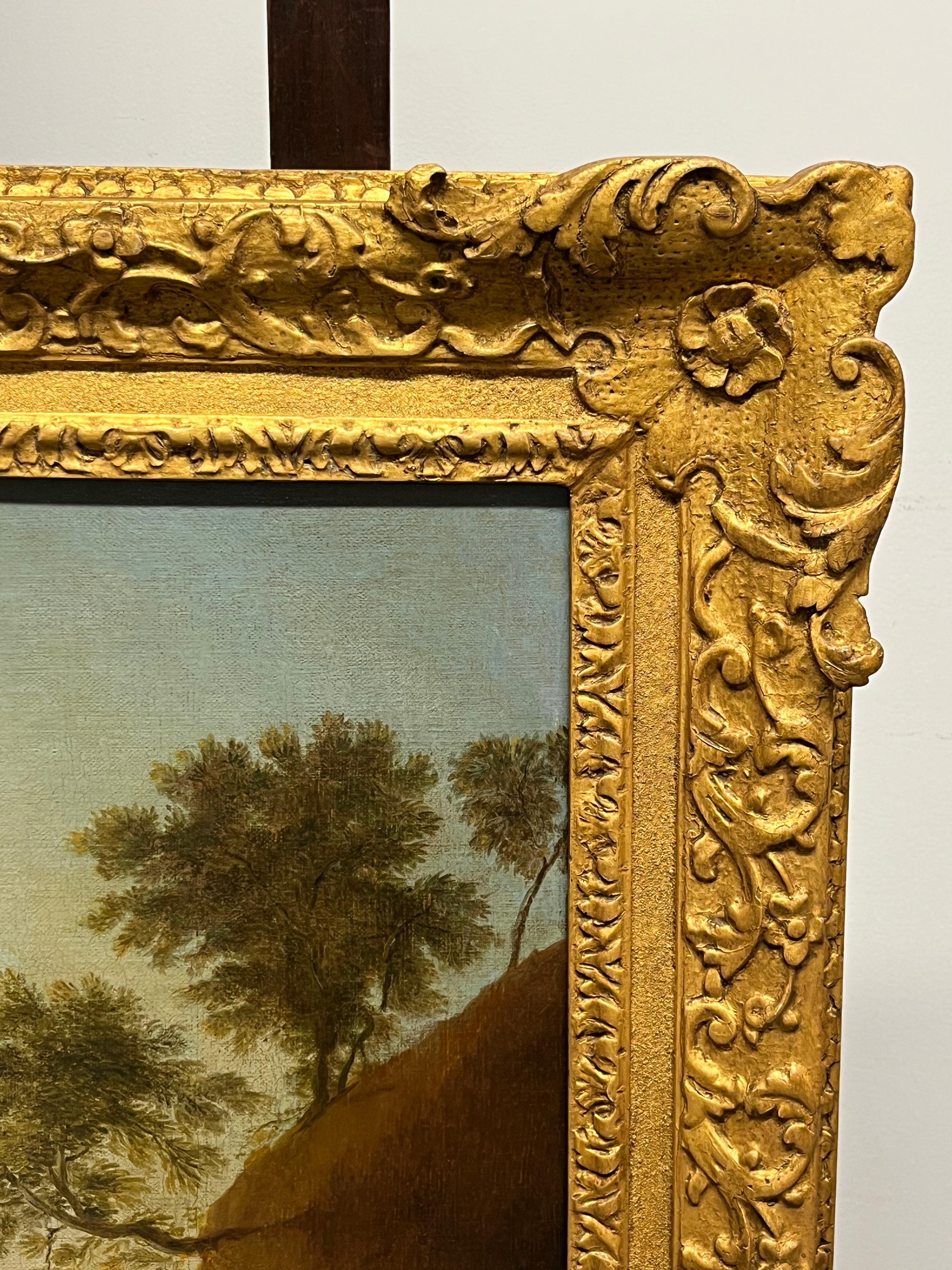Adriaen van Diest (1655-1704)
Paire de paysages classiques
Deux huiles sur toile
Taille de la toile - 24 1/2 x 30 in
Taille de l'encadrement - 32 x 37 in

Provenance
La collection du Rt. Hon. Le comte de Castle Stewart M.C., de Stuart Hall.

Adriaen