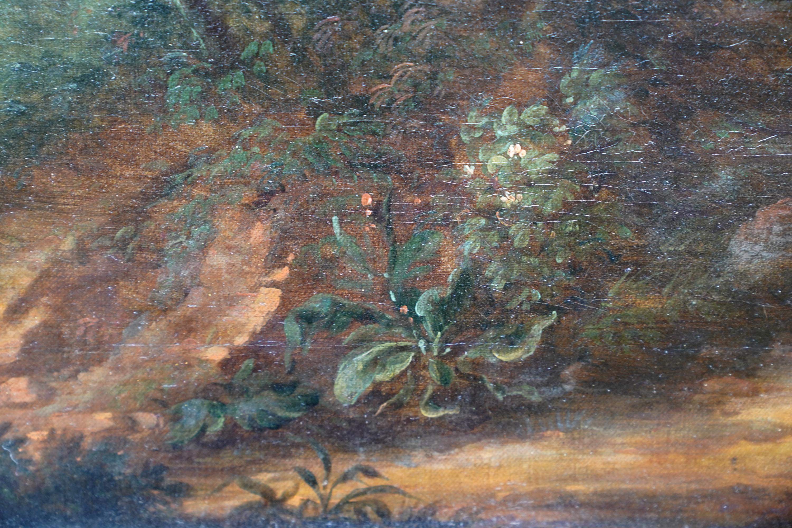 Italian Landscape - Dutch Old Master art Grand Tour landscape oil painting  For Sale 2