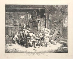 Van Ostade, Le Gourmet en compagnie, 1664 c.a