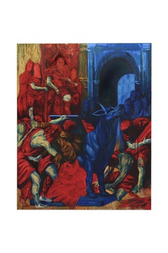 The Bull of Phalaris (After Woeiriot) - Vivid Oil Painting - Adrian Barquero