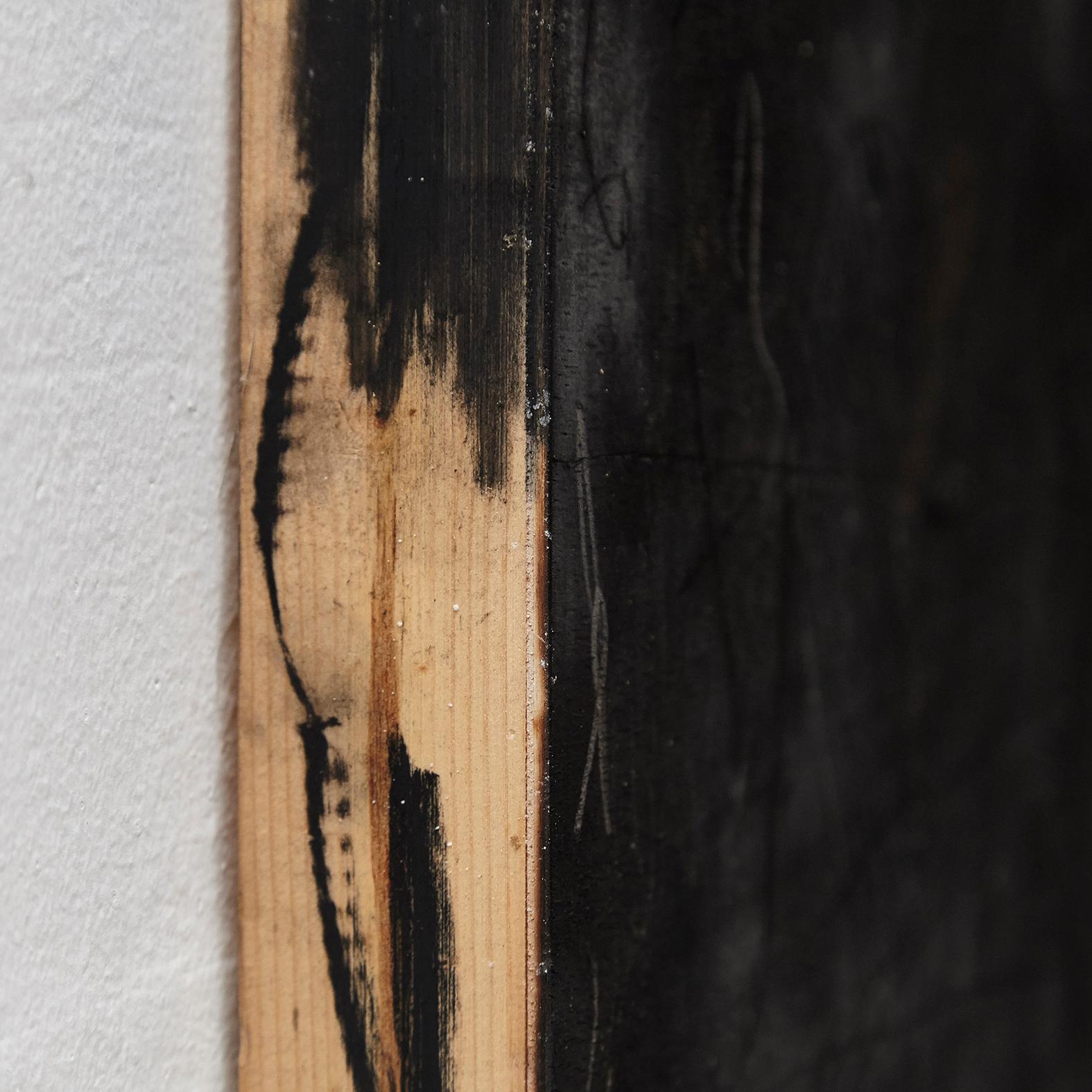 Adrian Zeitgenössisches abstraktes Gemälde auf Holz, 2017 im Angebot 4