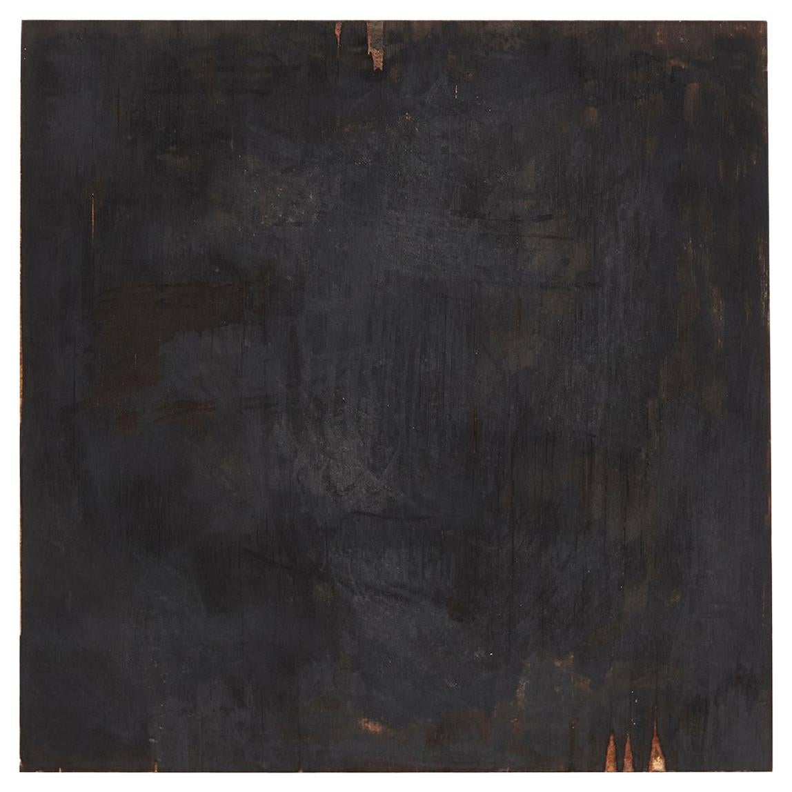 Peinture abstraite contemporaine sur bois, Adrian, 2017
