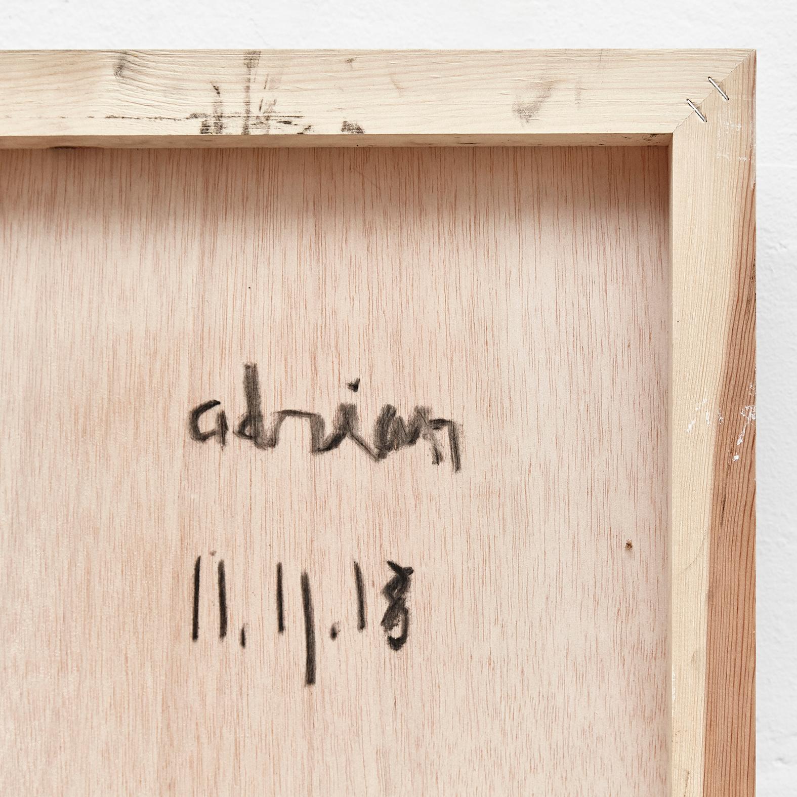 Adrian Pittura astratta contemporanea su Wood, 2018 in vendita 1