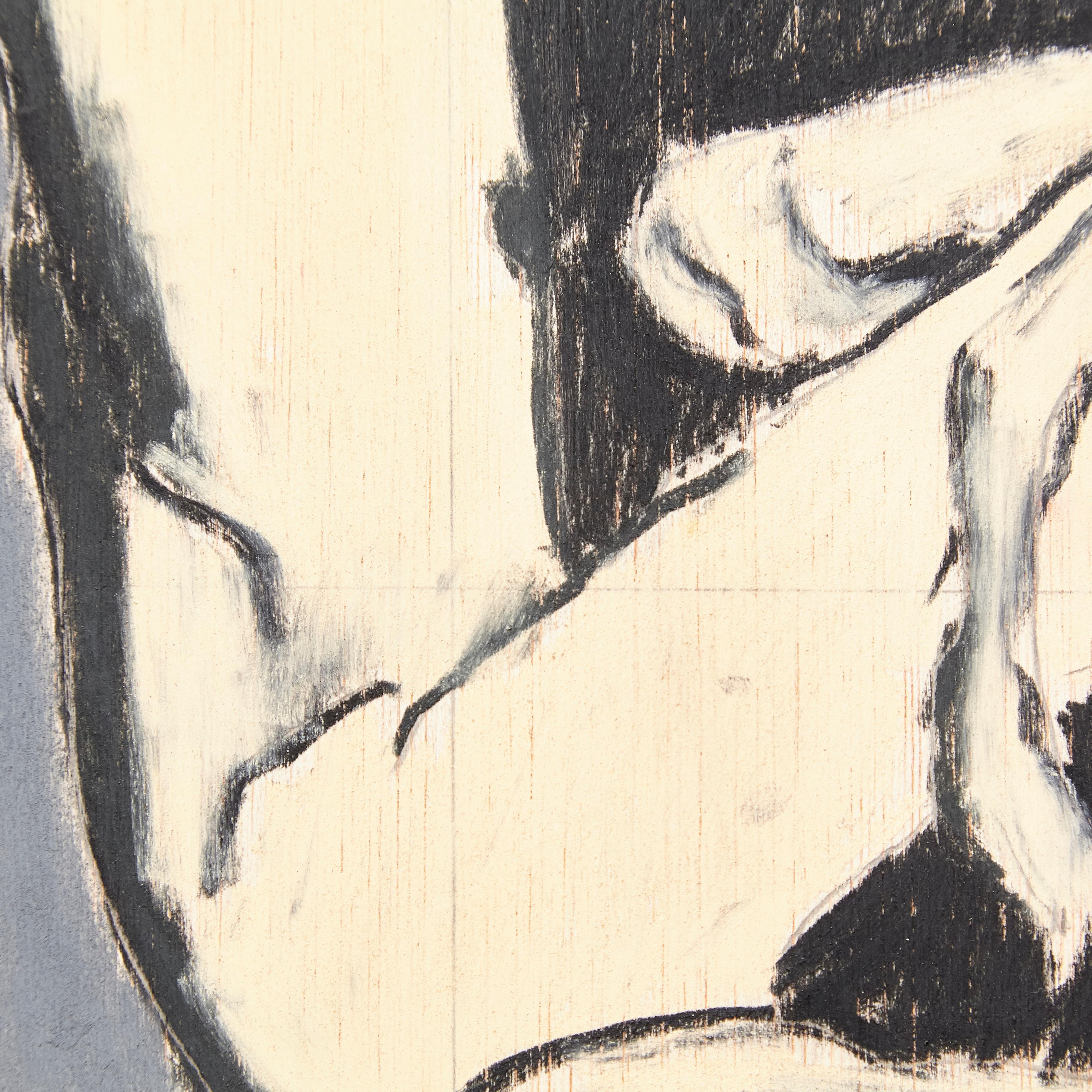 Adrian Pittura astratta contemporanea su Wood, 2019 in vendita 3