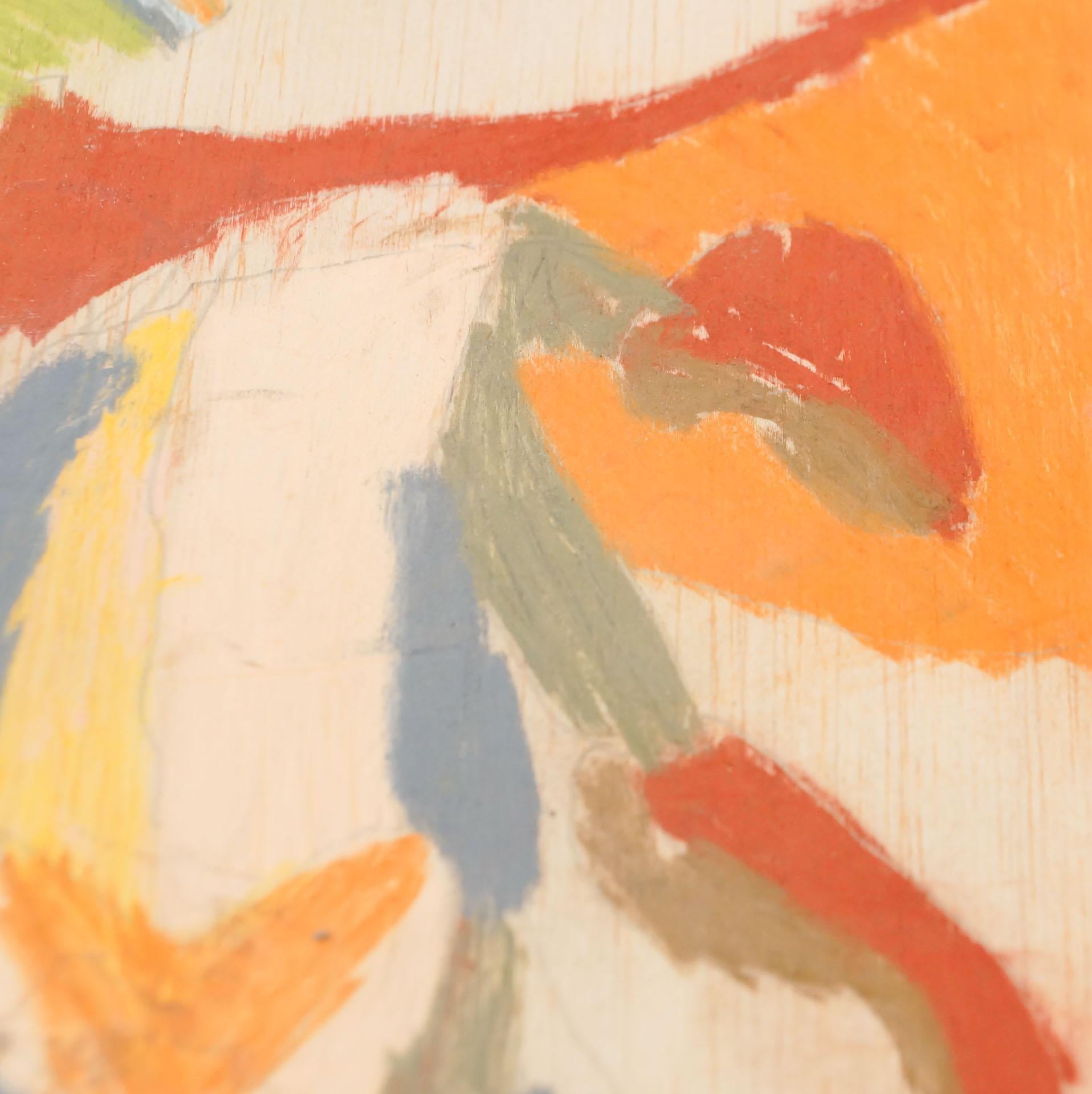Legno Adrian Pittura astratta contemporanea su Wood, 2020 in vendita