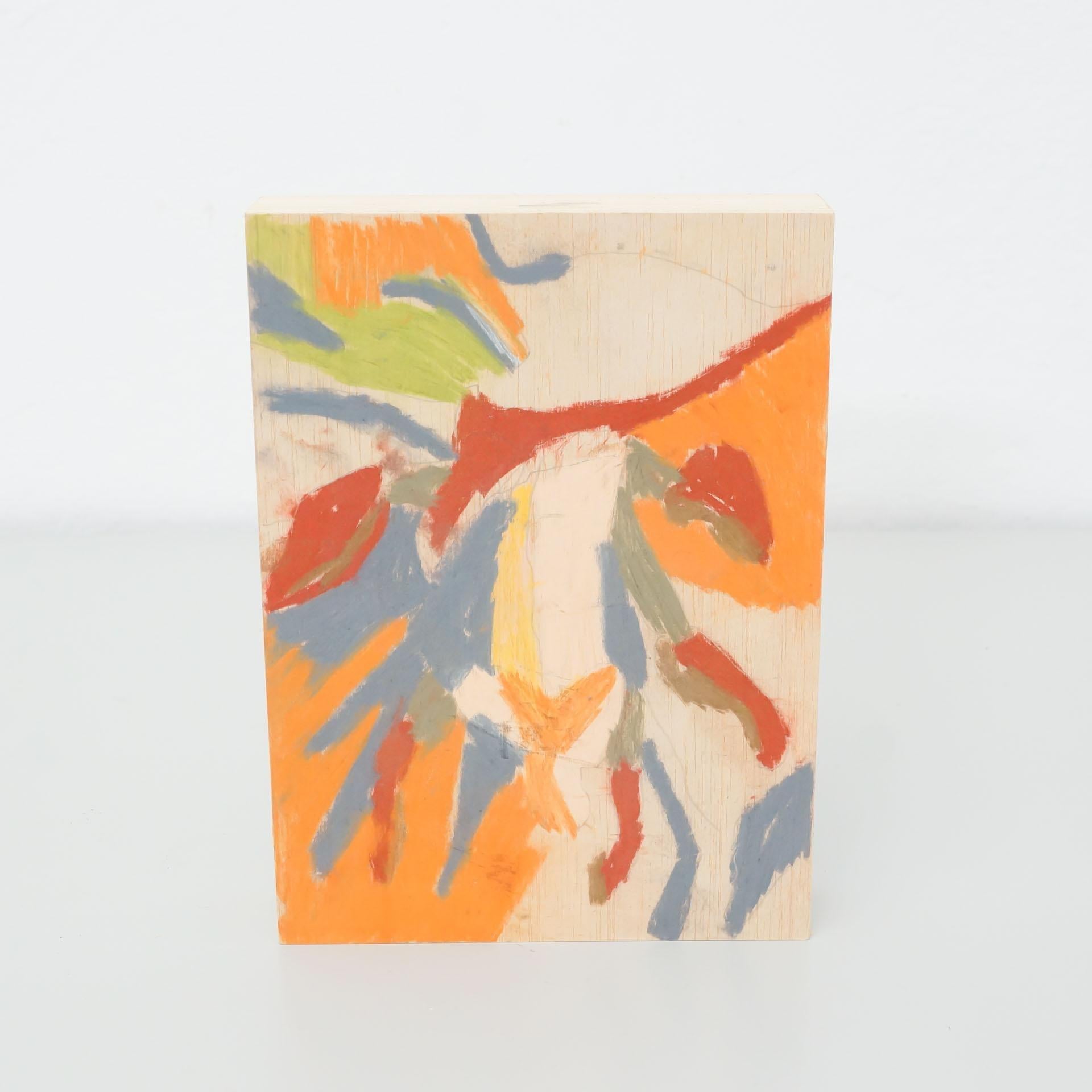 Adrian Pittura astratta contemporanea su Wood, 2020 in vendita 2