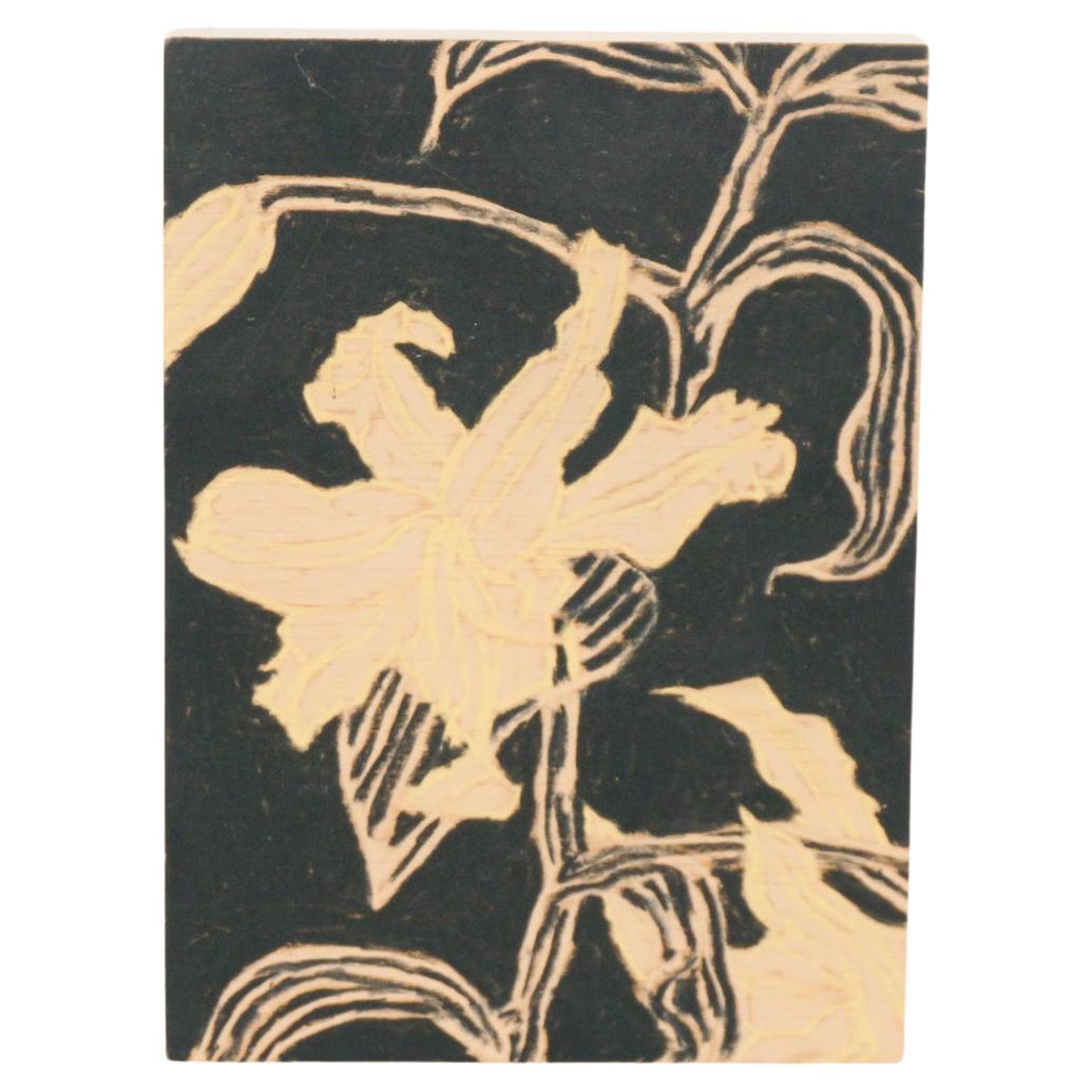 Adrian contemporary abstract painting on wood 2020 for sale at 1stdibs