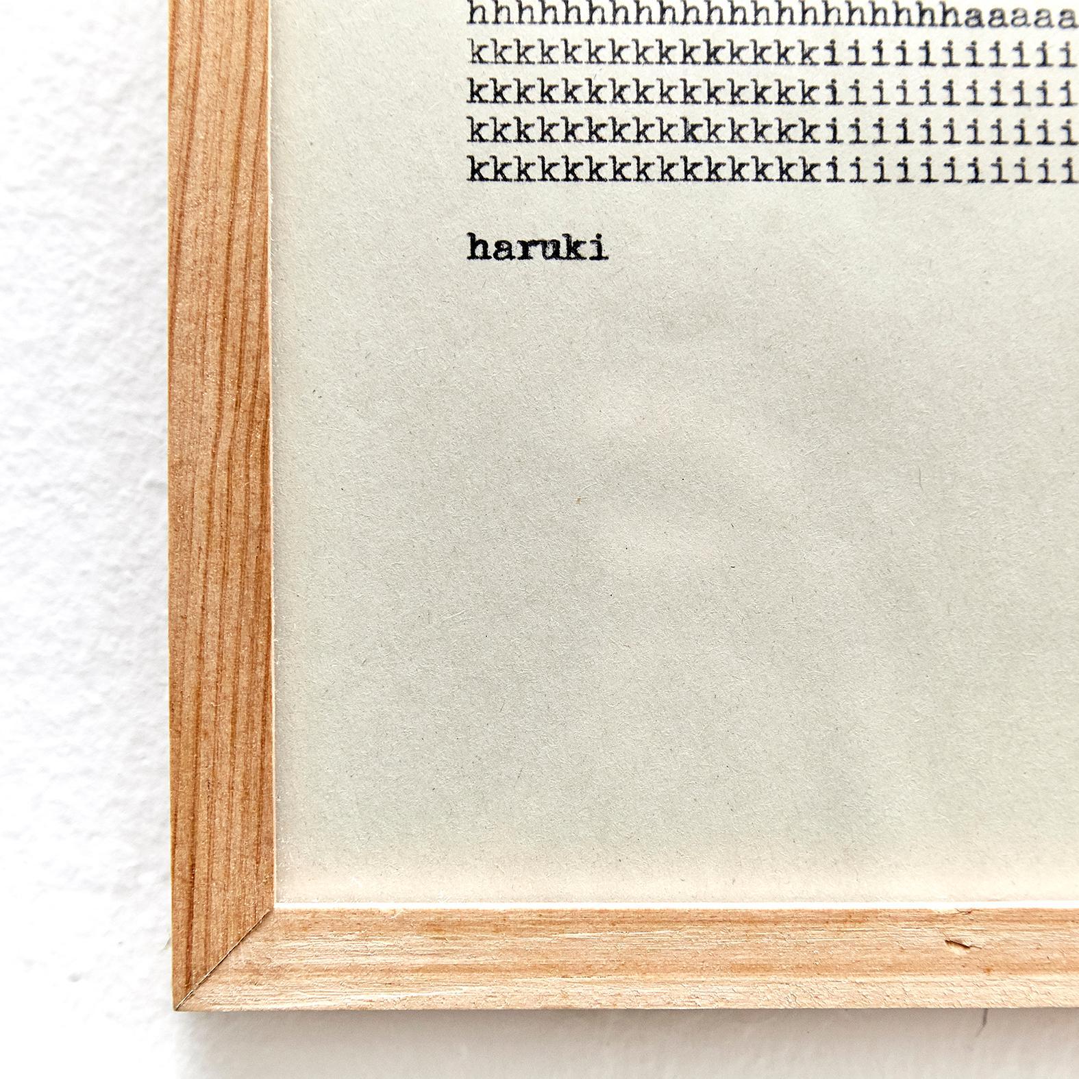 Adrian Poesia Contemporanea, Haruky in vendita 3
