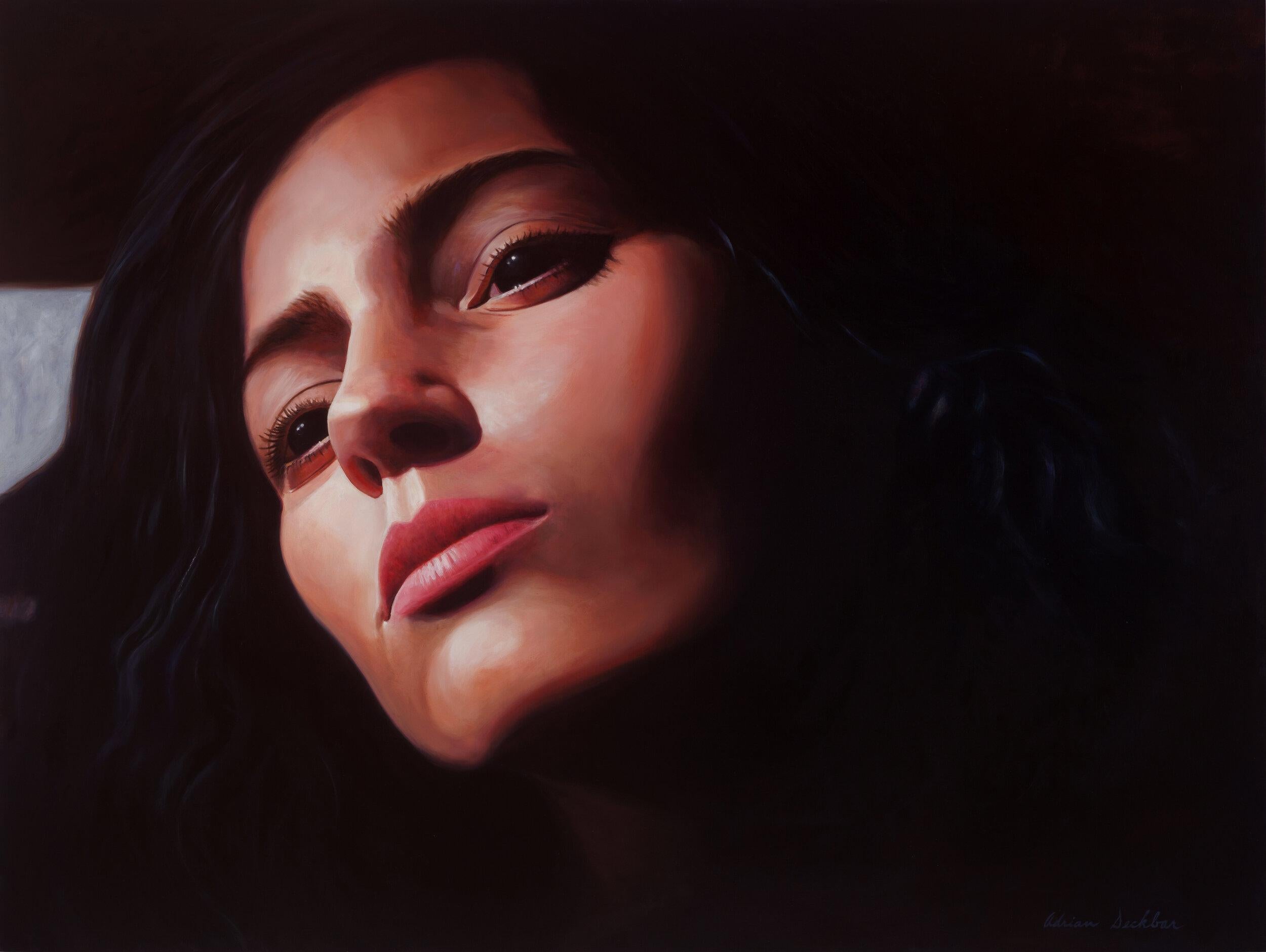 Adrian Deckbar Portrait Painting - MBF