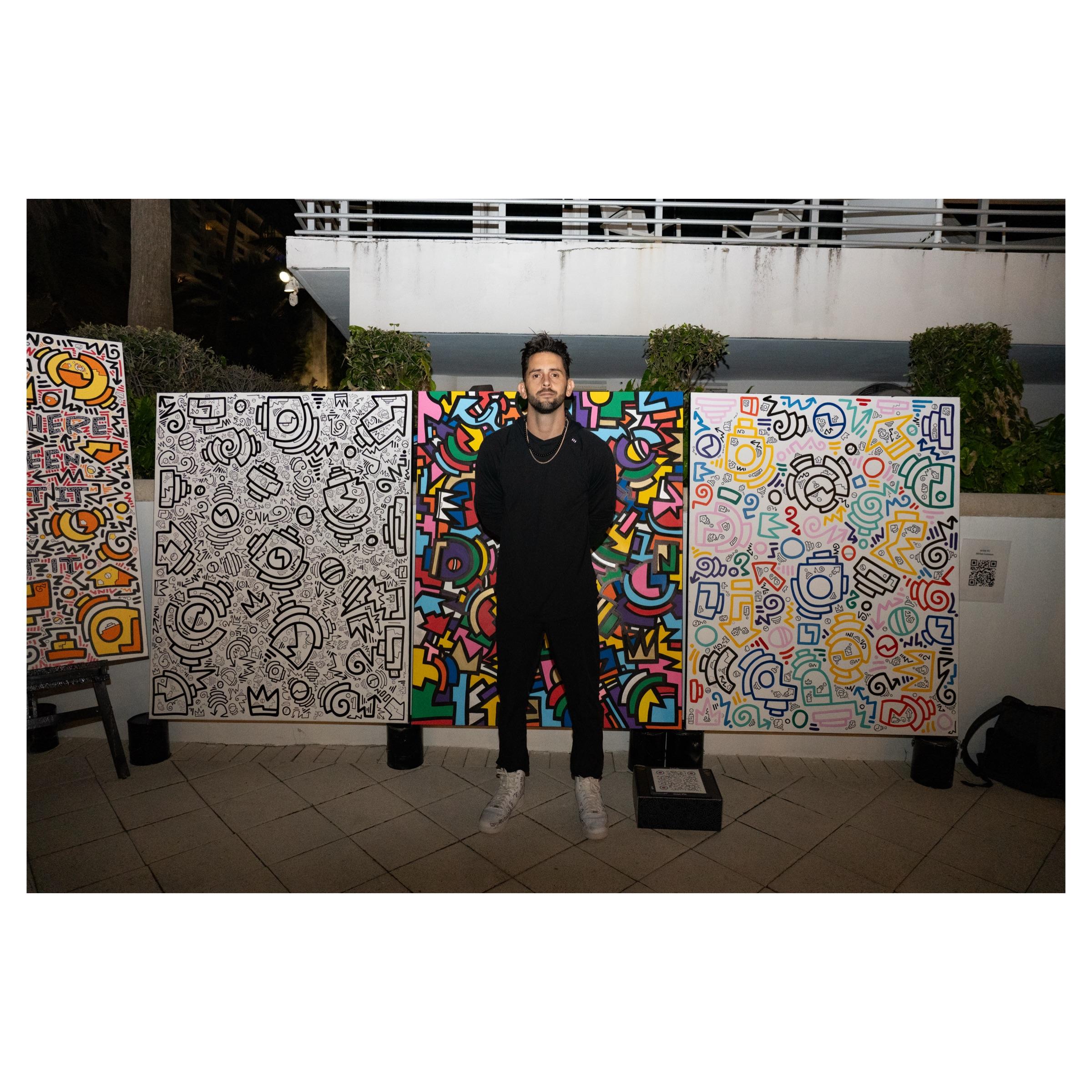 Alles was Sie brauchen ist weniger – Painting von Adrian Lorenzo