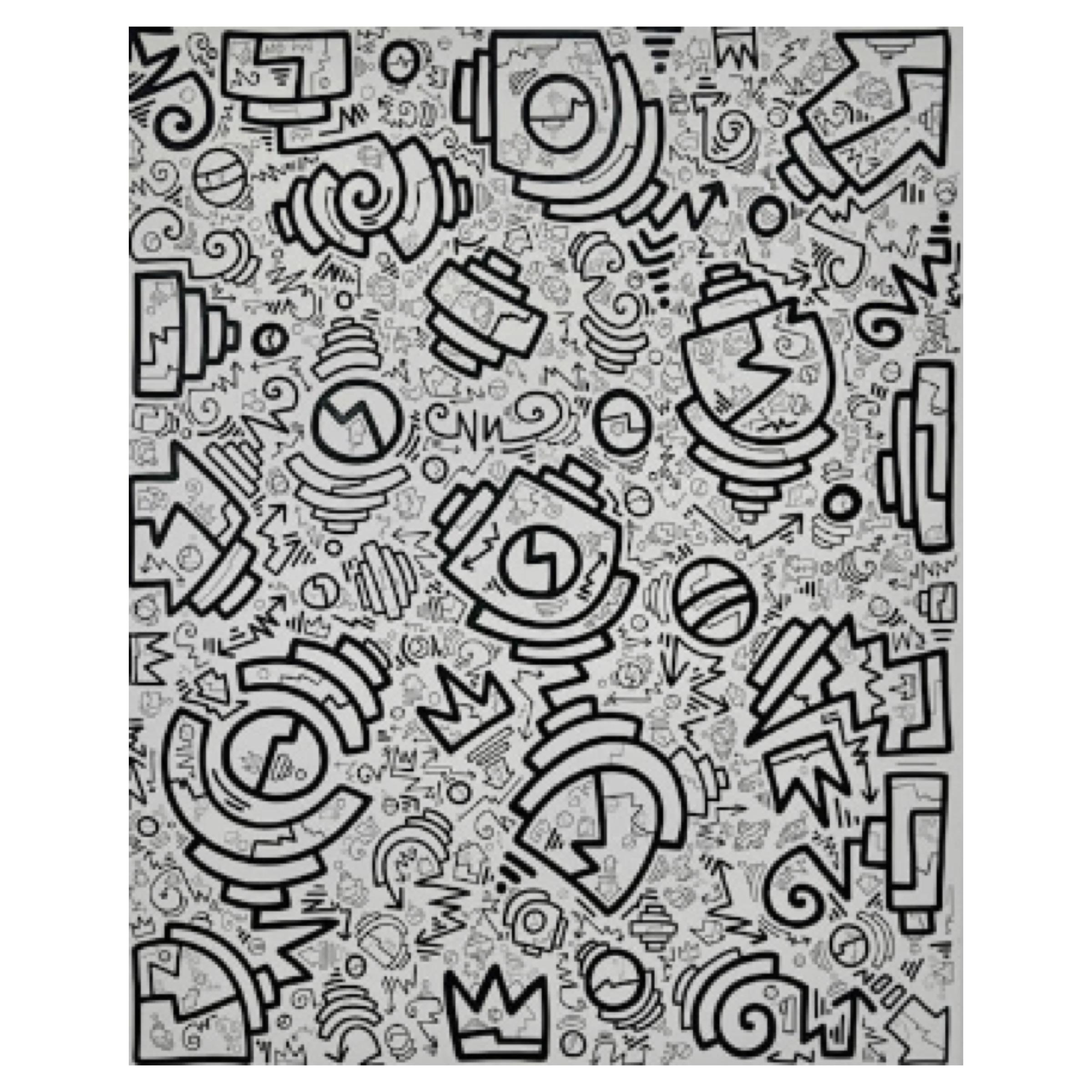 Adrian Lorenzo Abstract Painting – Alles was Sie brauchen ist weniger