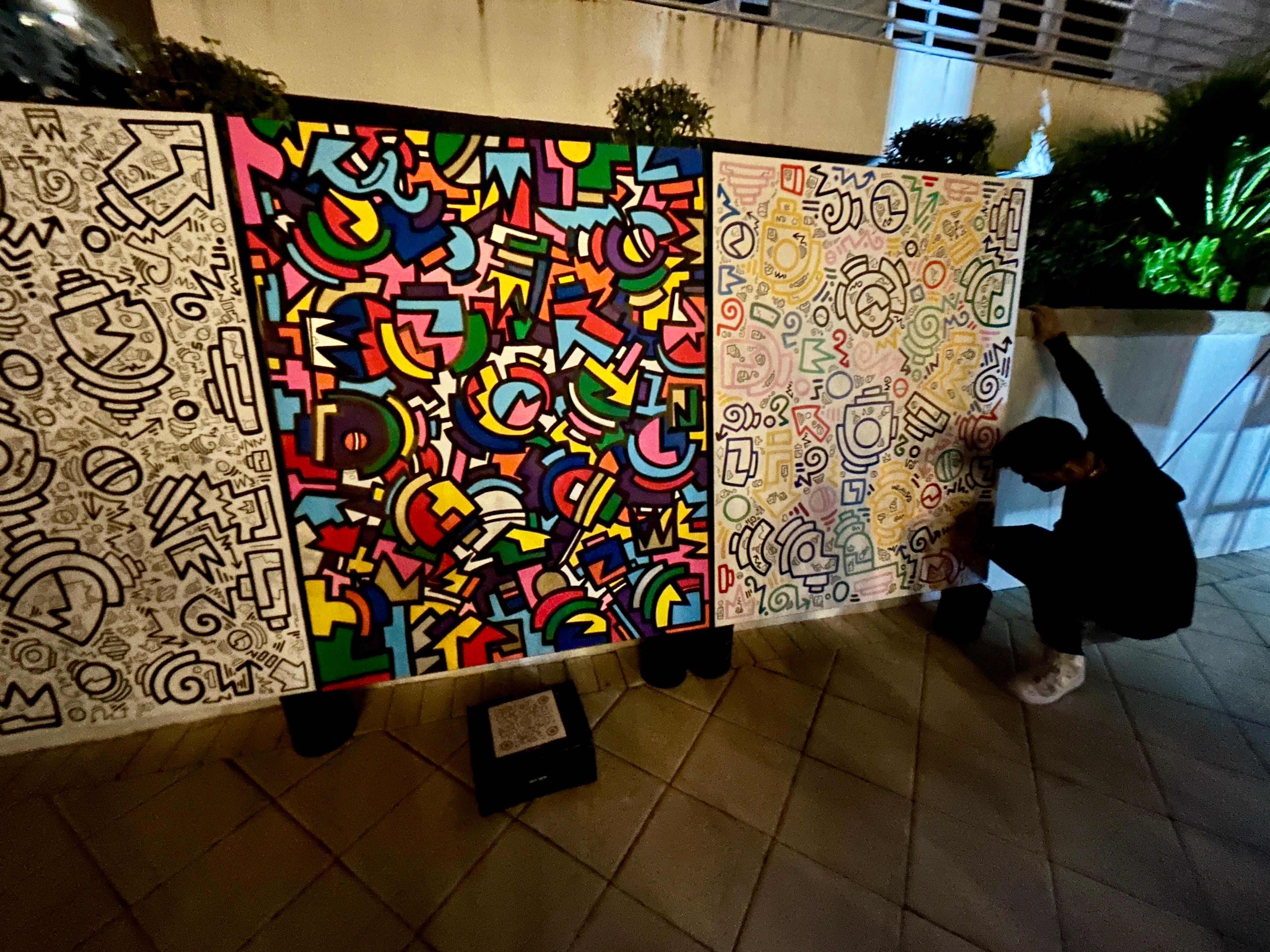 Arti linguistiche - Painting di Adrian Lorenzo